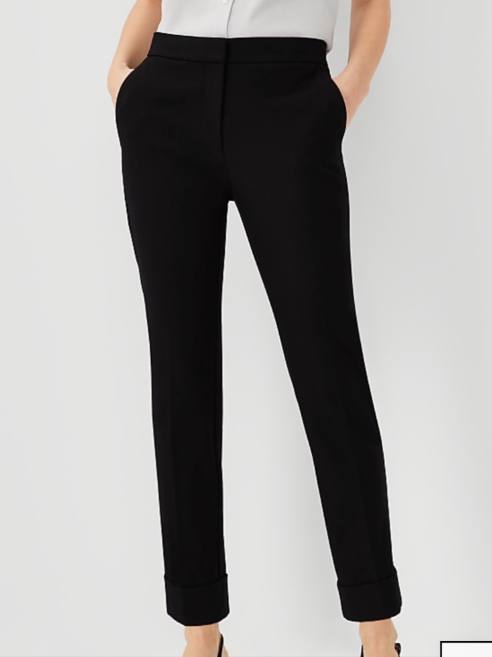 Ann Taylor Black Work Pants